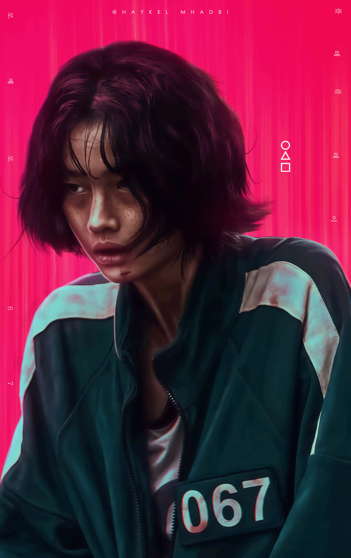 067 Pink Squid Game Pfp