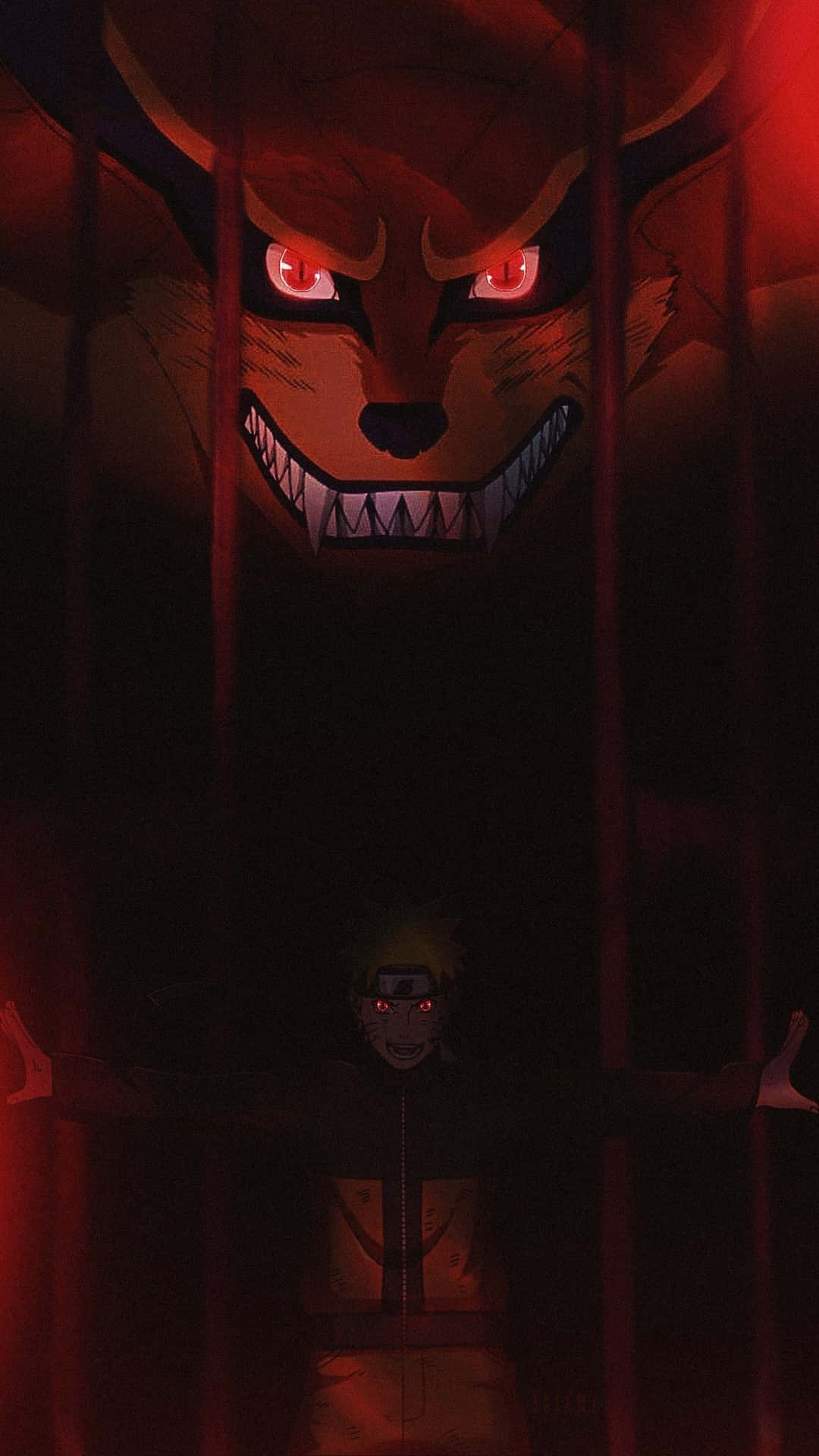 1. Facing Fear – Scary Naruto Is Ready For Battle Background