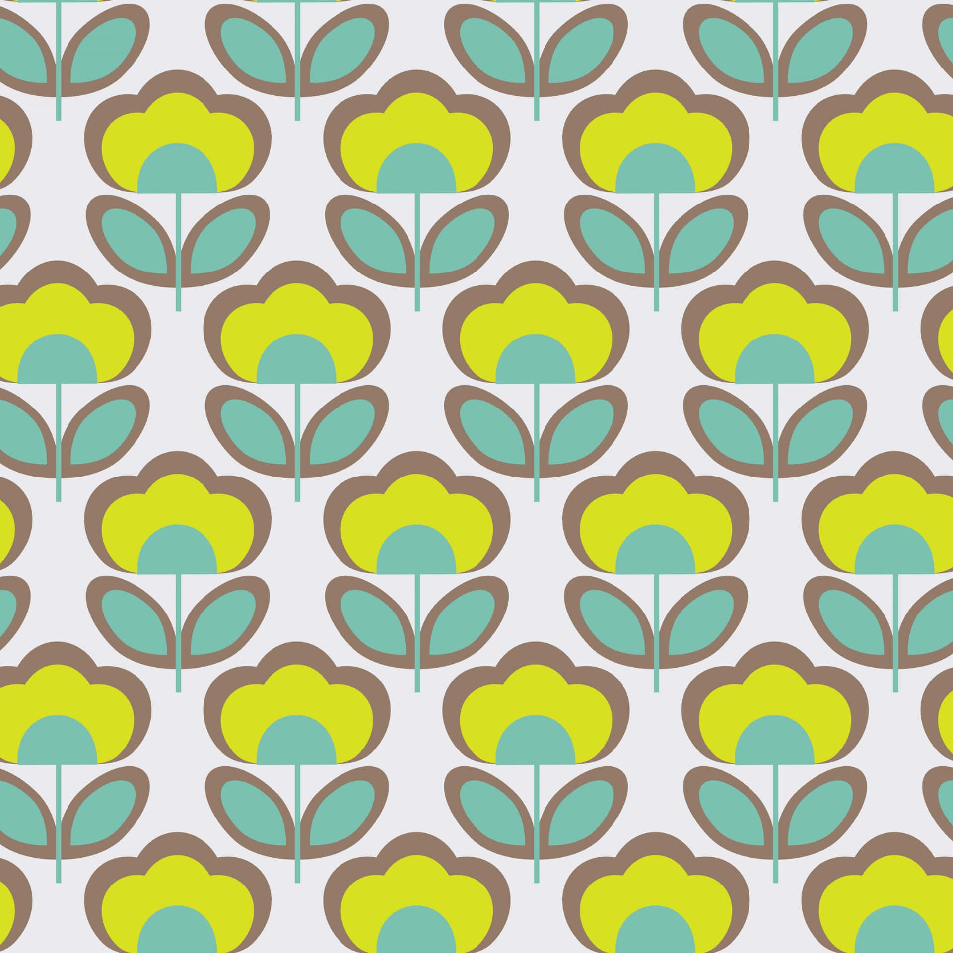 1. Feel The Vibes Of The 70s Retro Flower Power Background