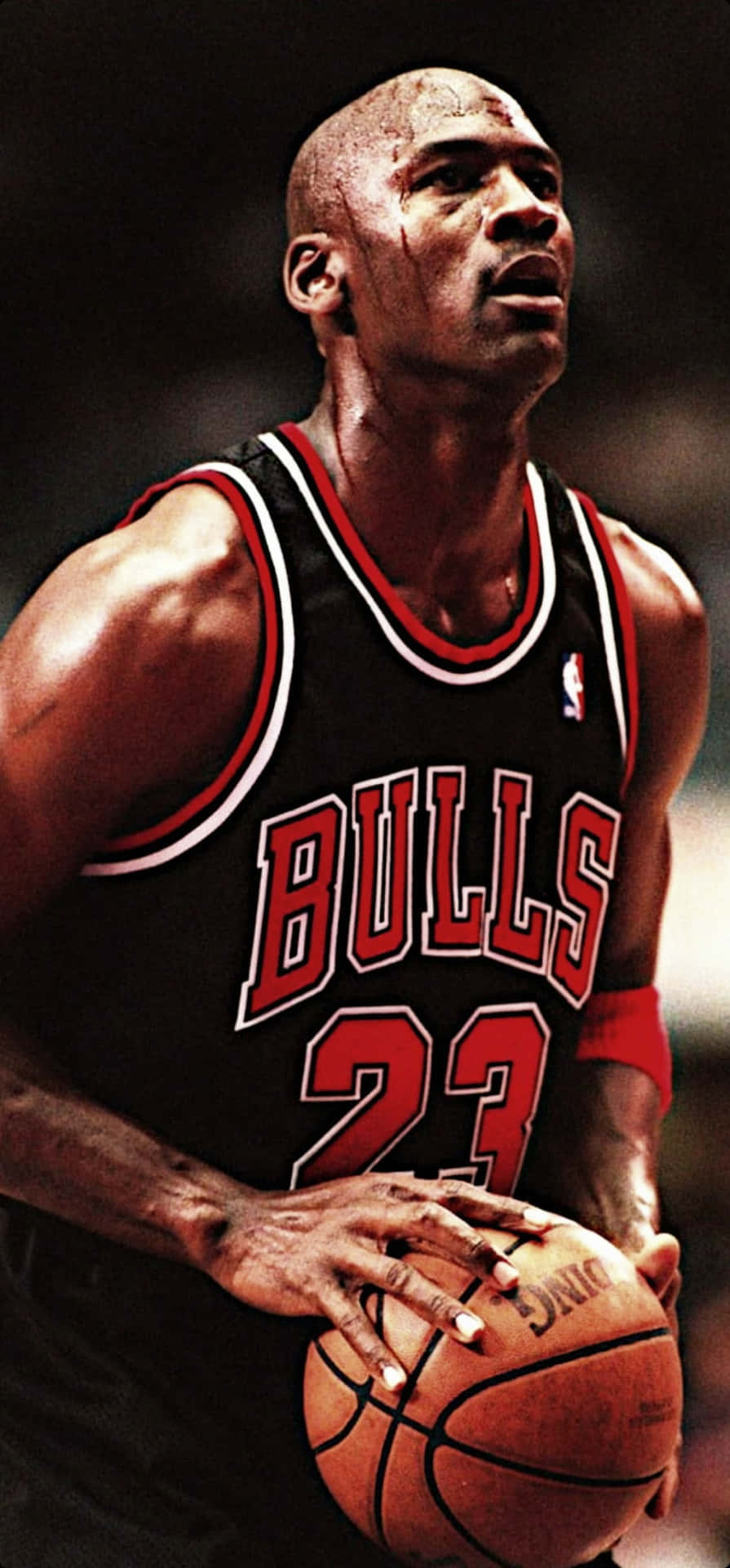 1. Michael Jordan Swish On His Iphone Background