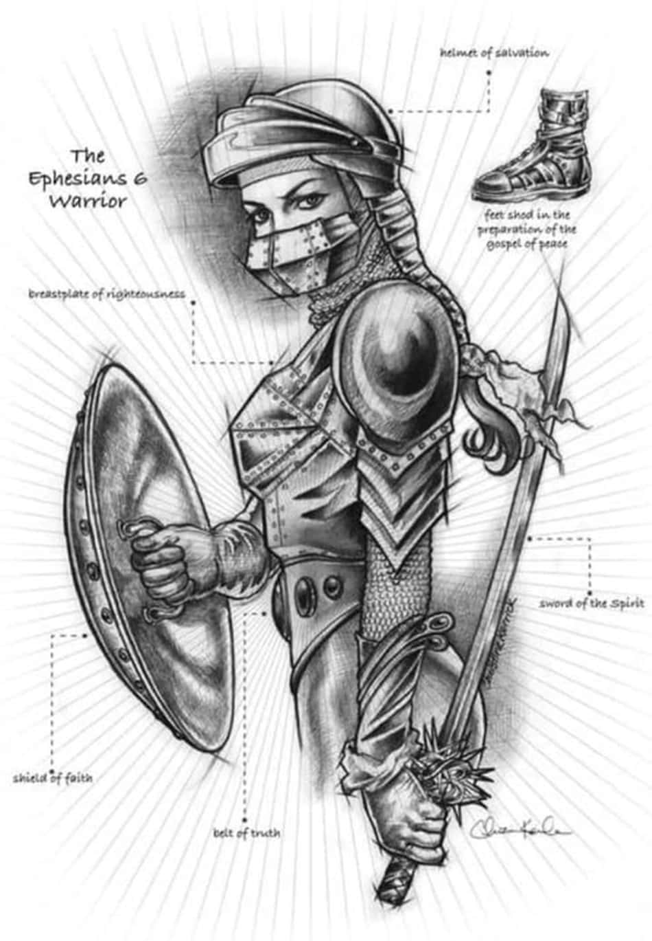 1. Put On The Armor Of God Background