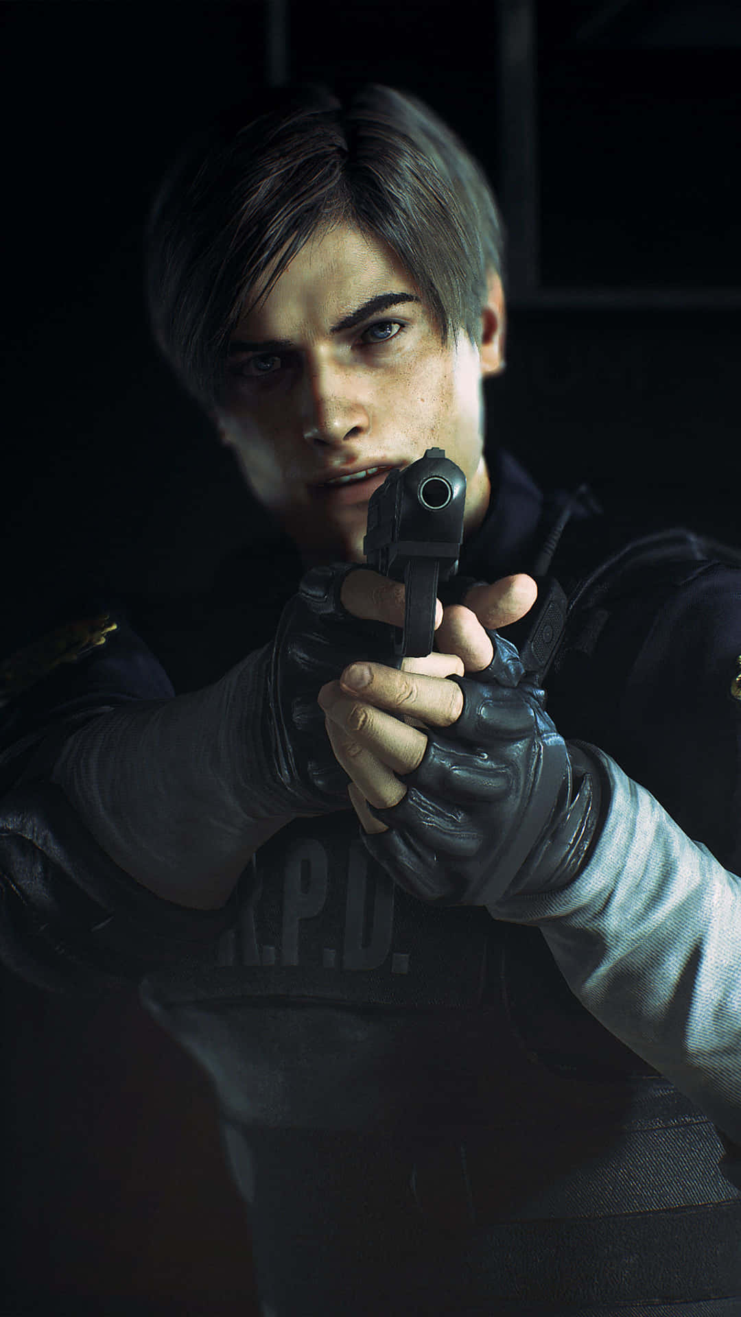 1) Ready To Dive Into The Horror - Resident Evil 2 Phone Background