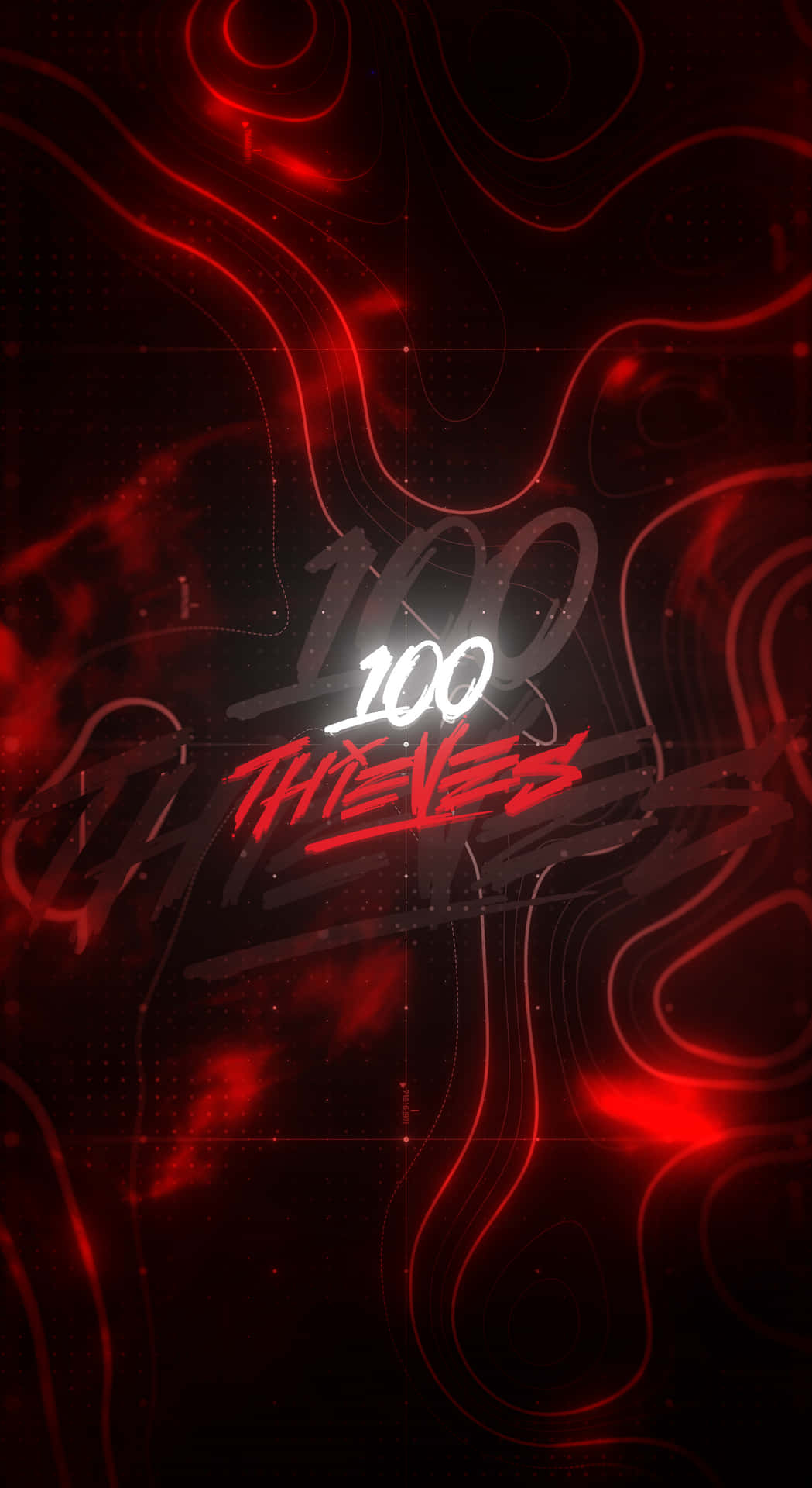 100 Thieves Illuminating Red