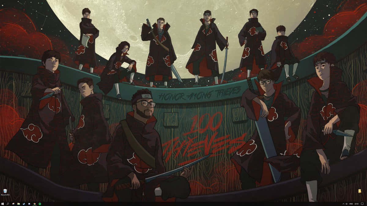 100 Thieves With The Akatsuki