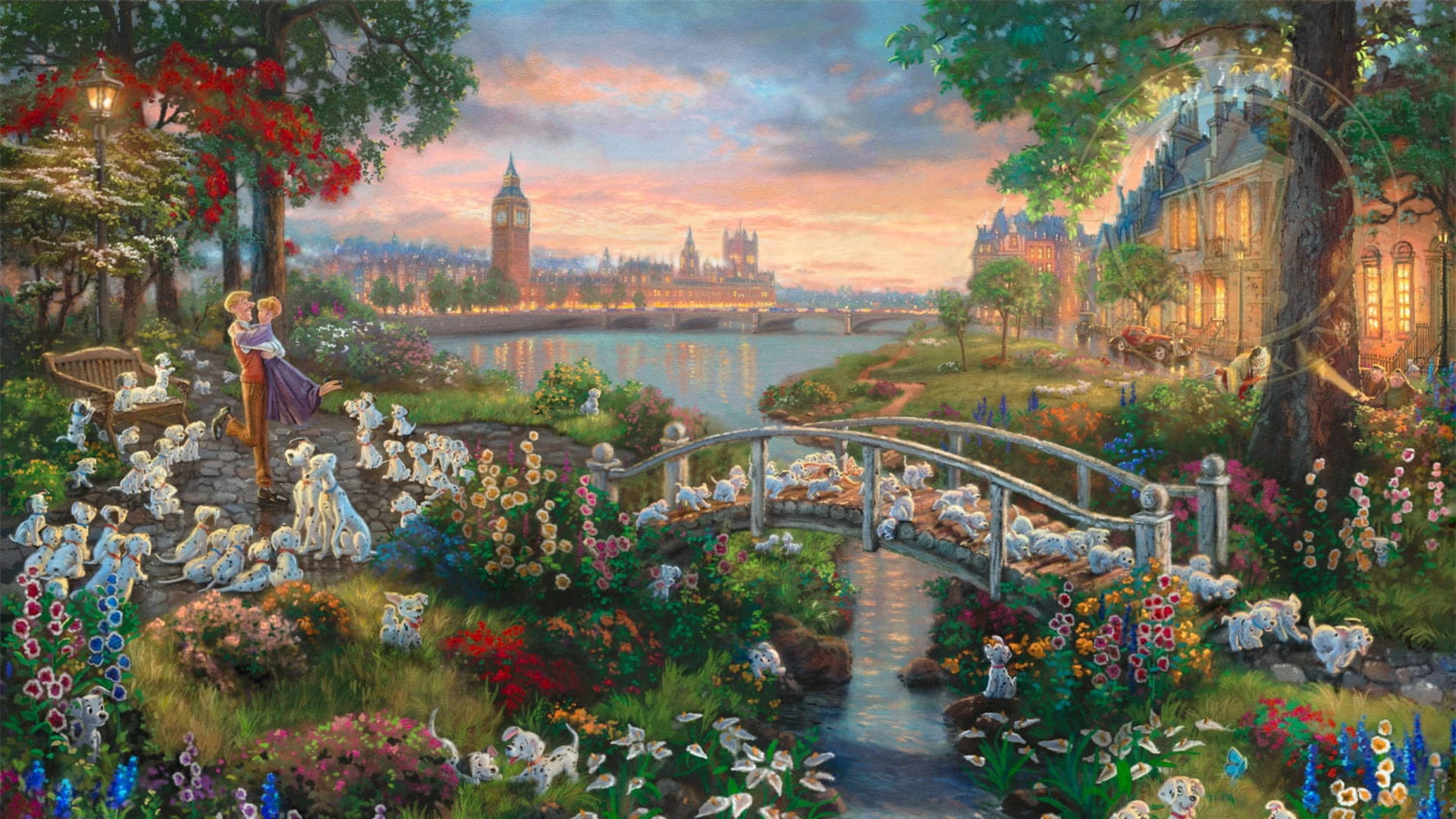 101 Dalmatians Garden Bridge