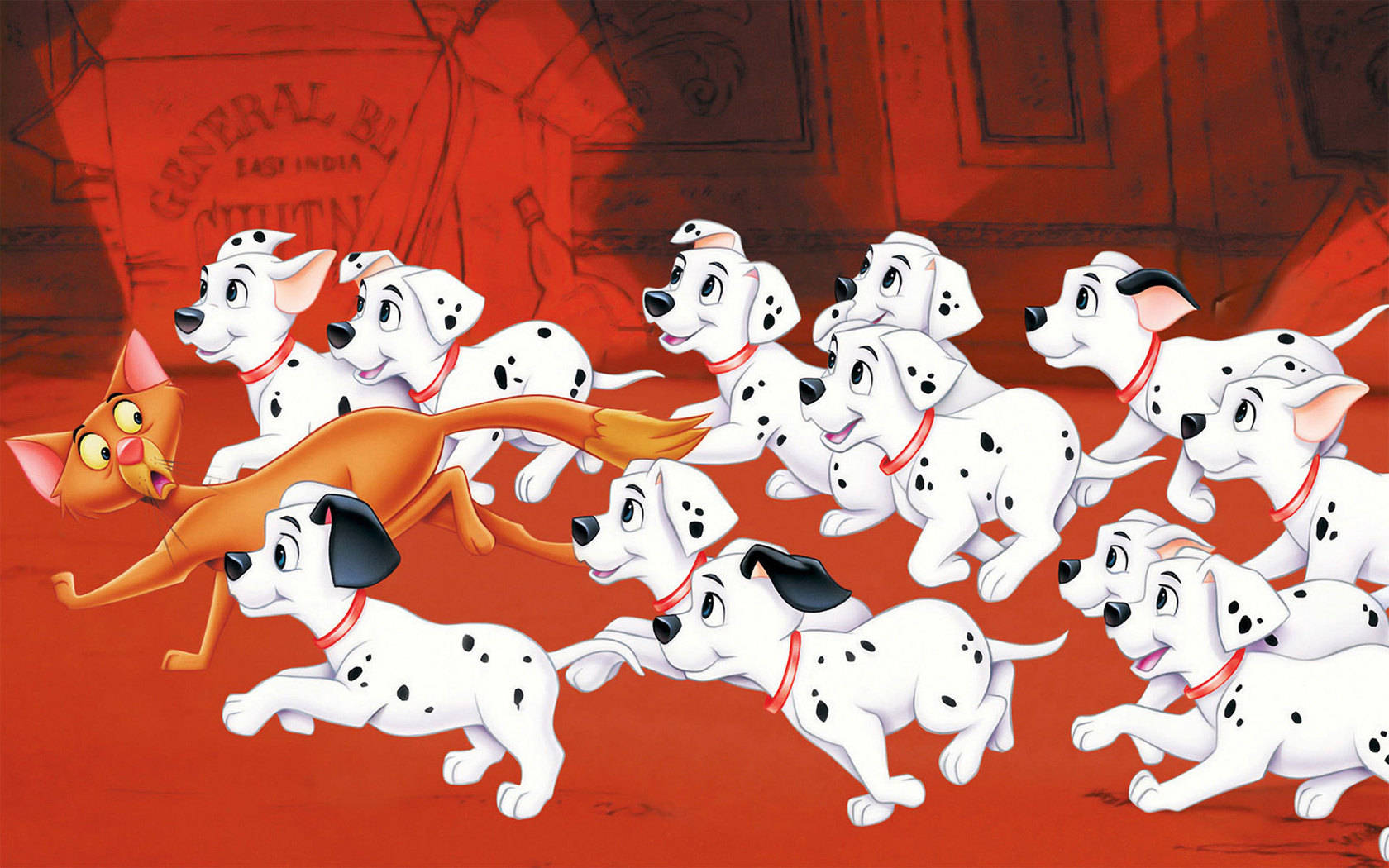 101 Dalmatians Running