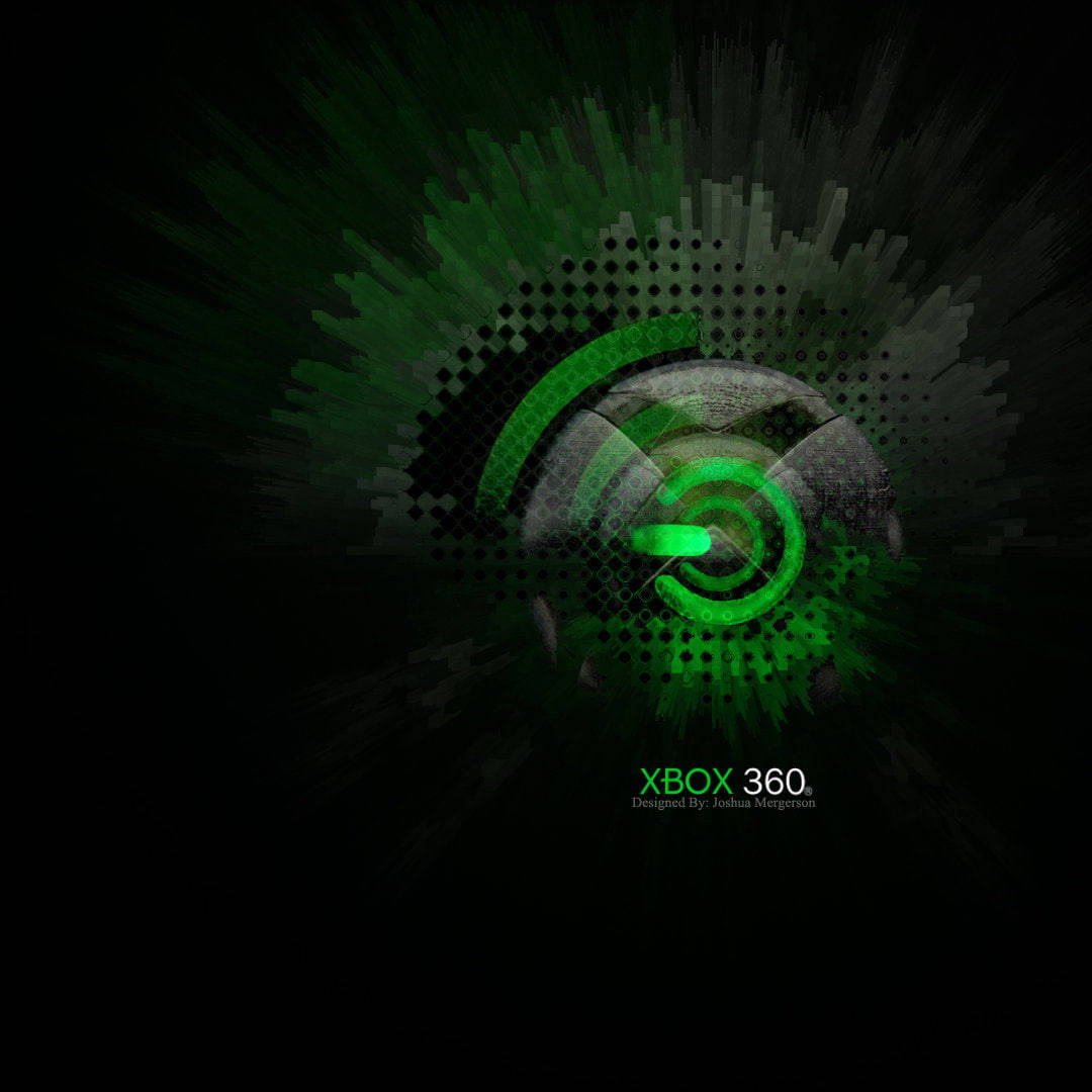 1080x1080 Xbox 360 Green Power Button