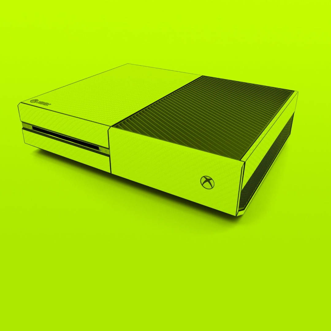1080x1080 Xbox Neon Console Background