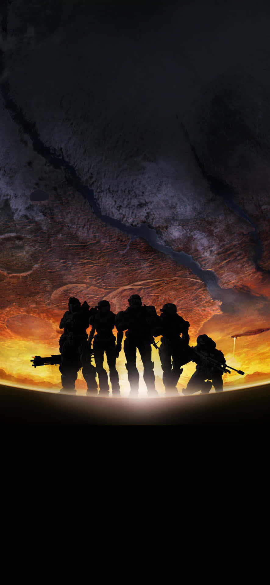 1080x2340 4k Halo Reach Video Game Background