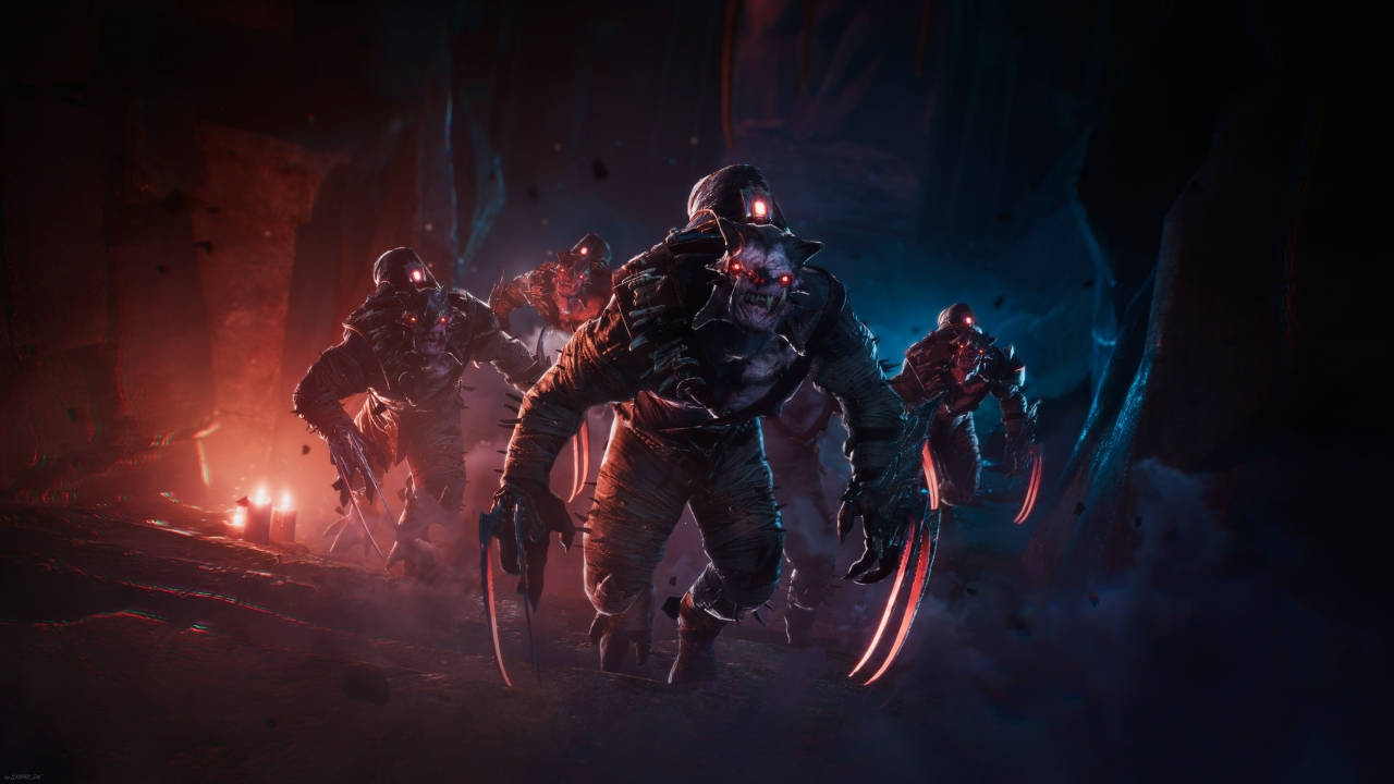 1280x720 Gaming Doom Eternal Monsters Background