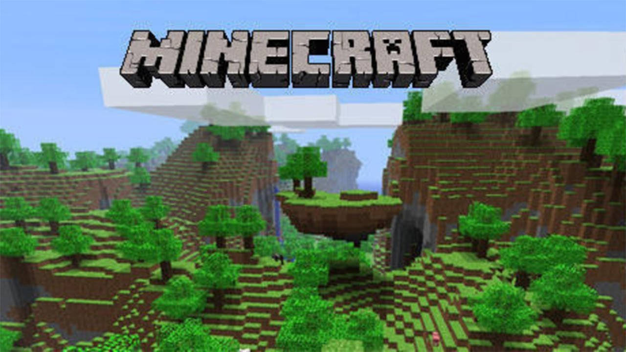 1280x720 Minecraft Rice Terraces Background