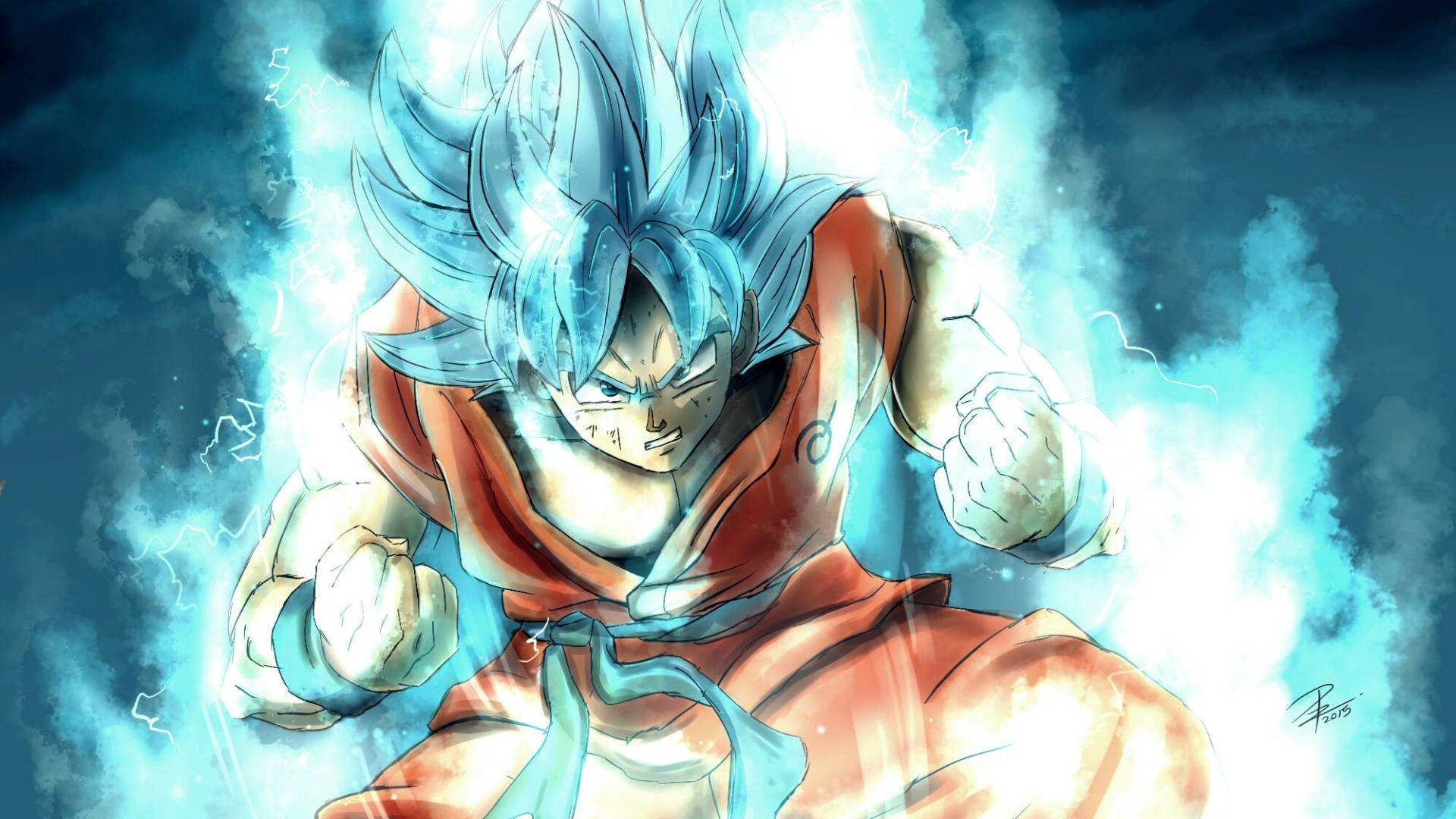 1920 X 1080 Anime Super Saiyan Blue