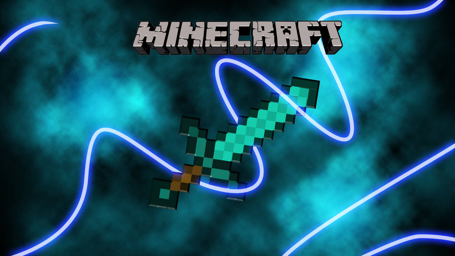 1920 X 1080 Gaming Minecraft Sword