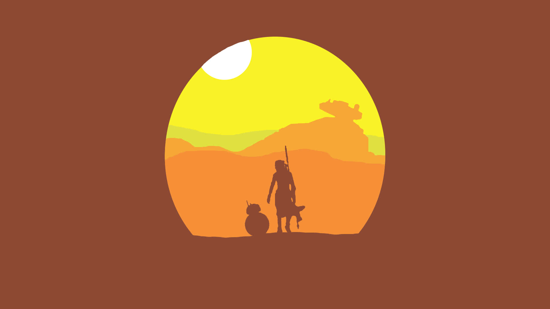 1920 X 1080 High Definition Minimalist Wallpaper Background
