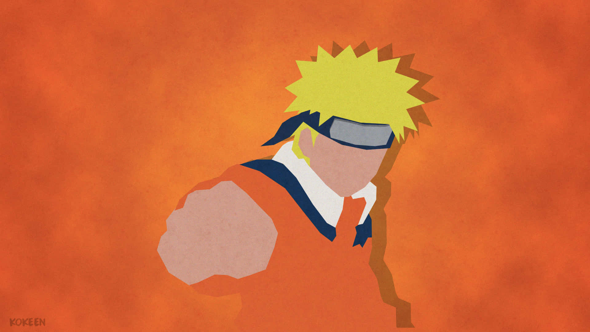 1920 X 1080 Naruto Faceless Drawing Background