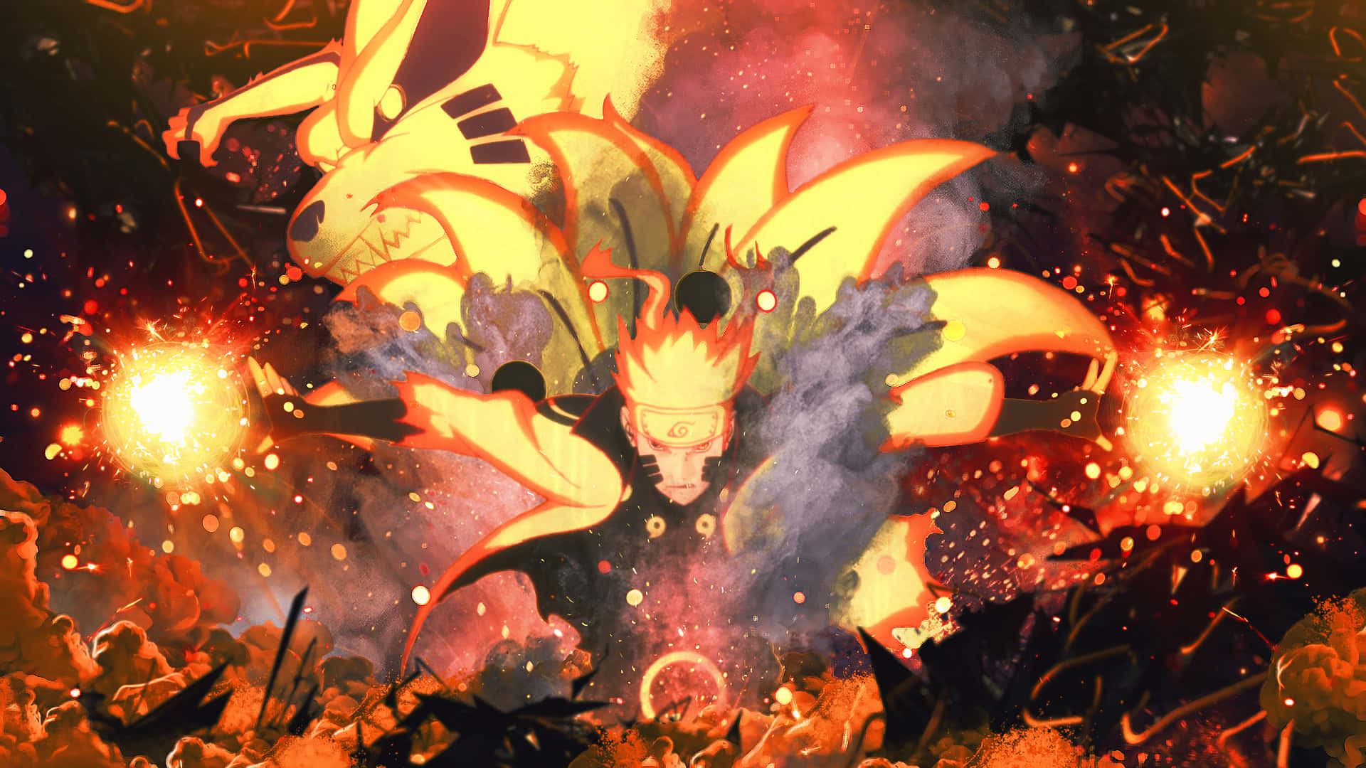 1920 X 1080 Naruto Intense Battle