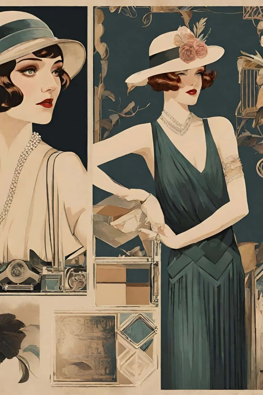 1920s Eleganceand Style Background