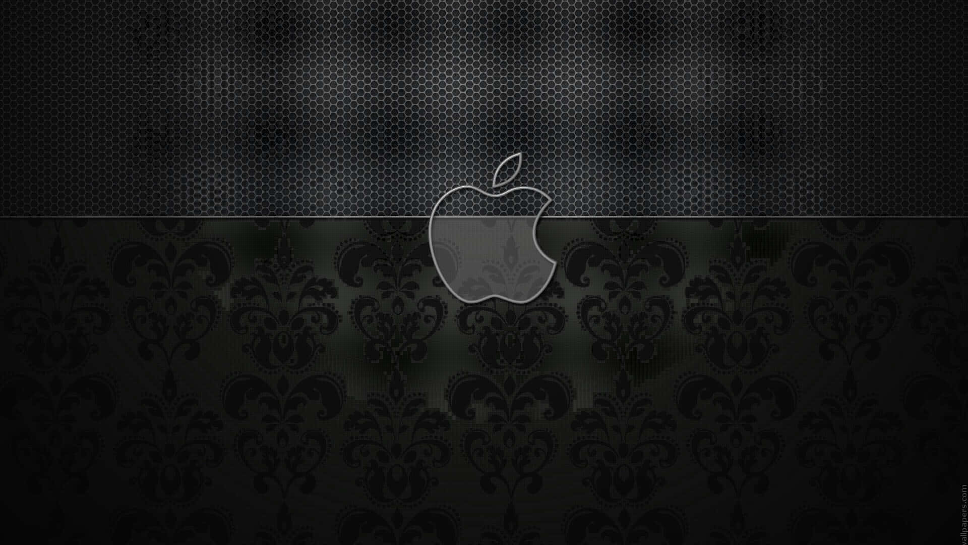 1920x1080 Amoled Apple Logo Background