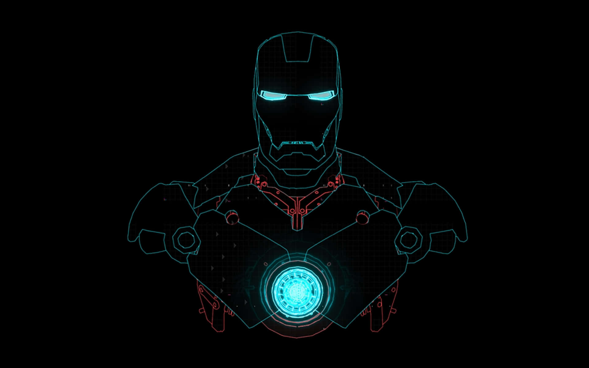 1920x1080 Amoled Iron Man Background