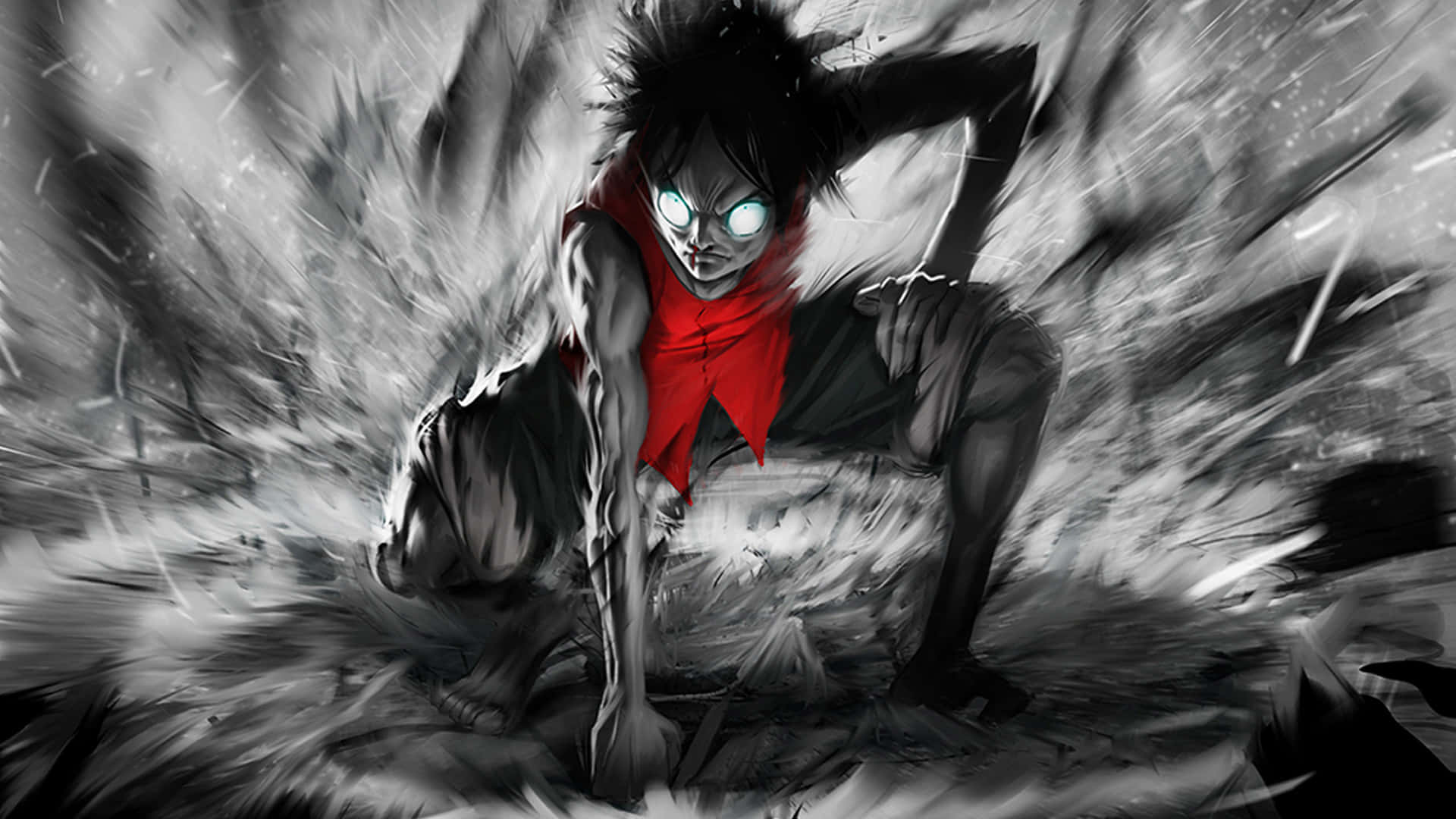 1920x1080 Anime Monkey D. Luffy Background