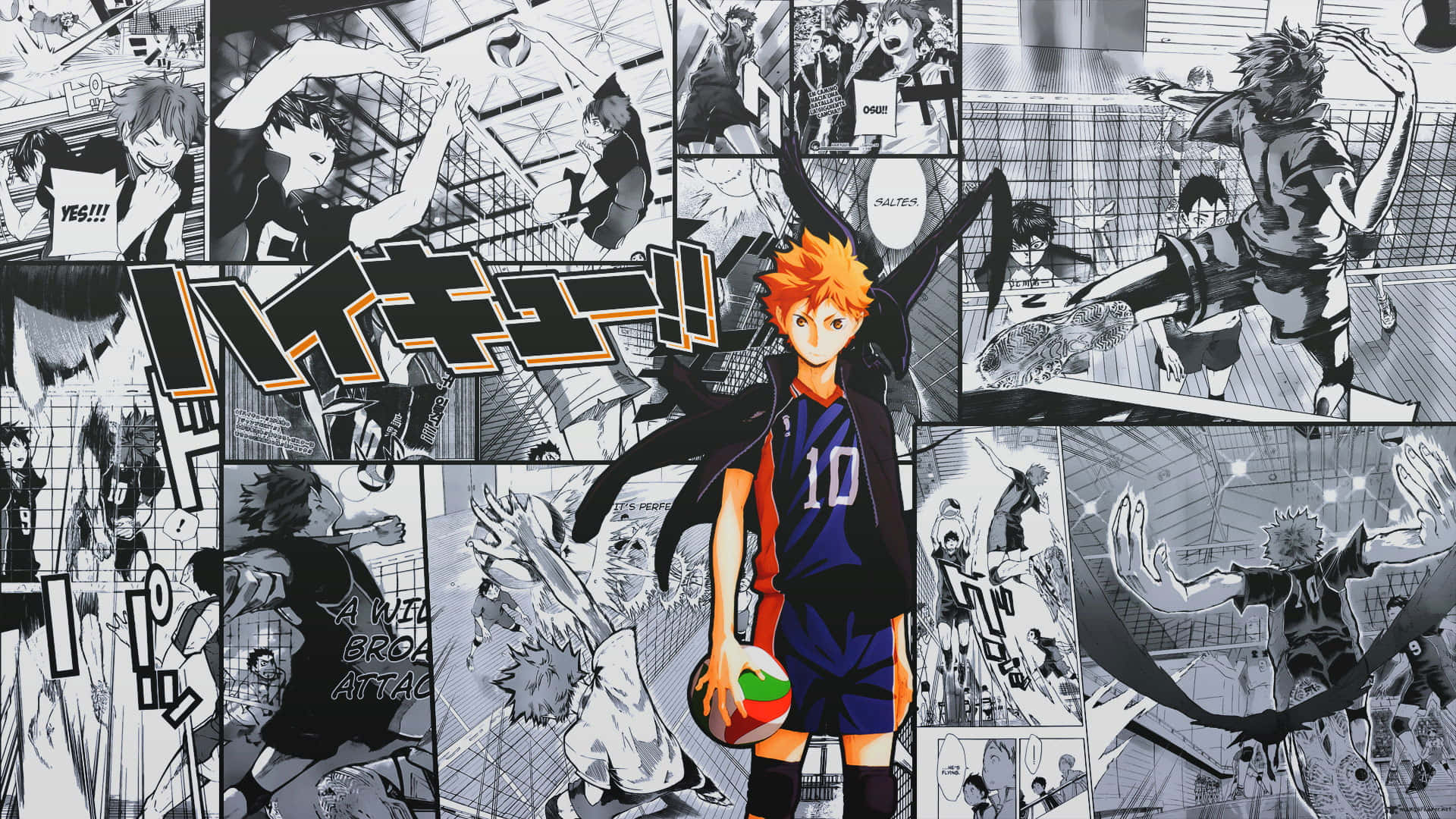 1920x1080 Anime Shōyō Hinata Haikyū Background