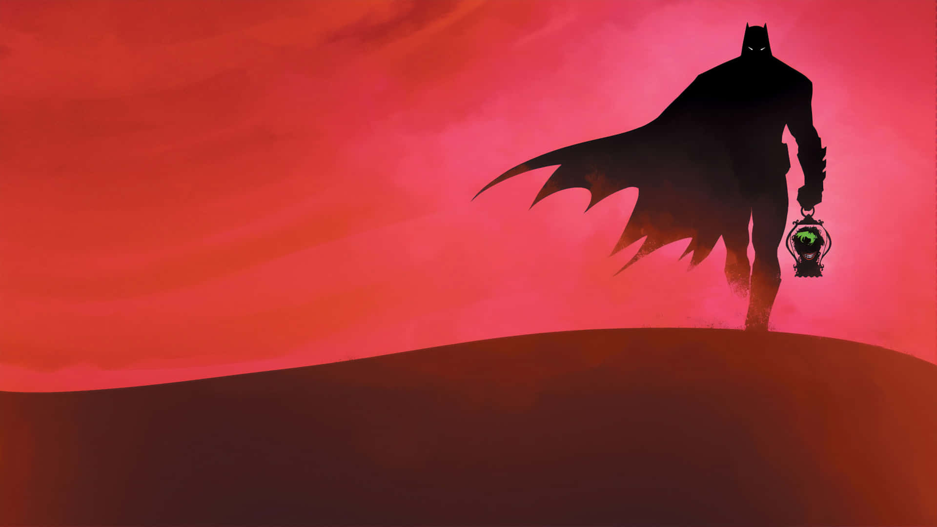 1920x1080 Batman Silhouette Background