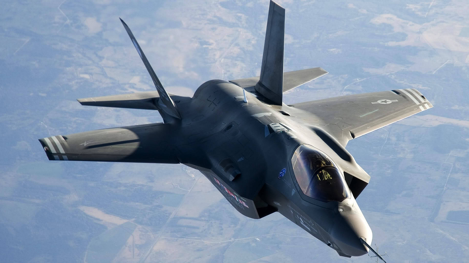 1920x1080 F-35a Stealth Jet Background