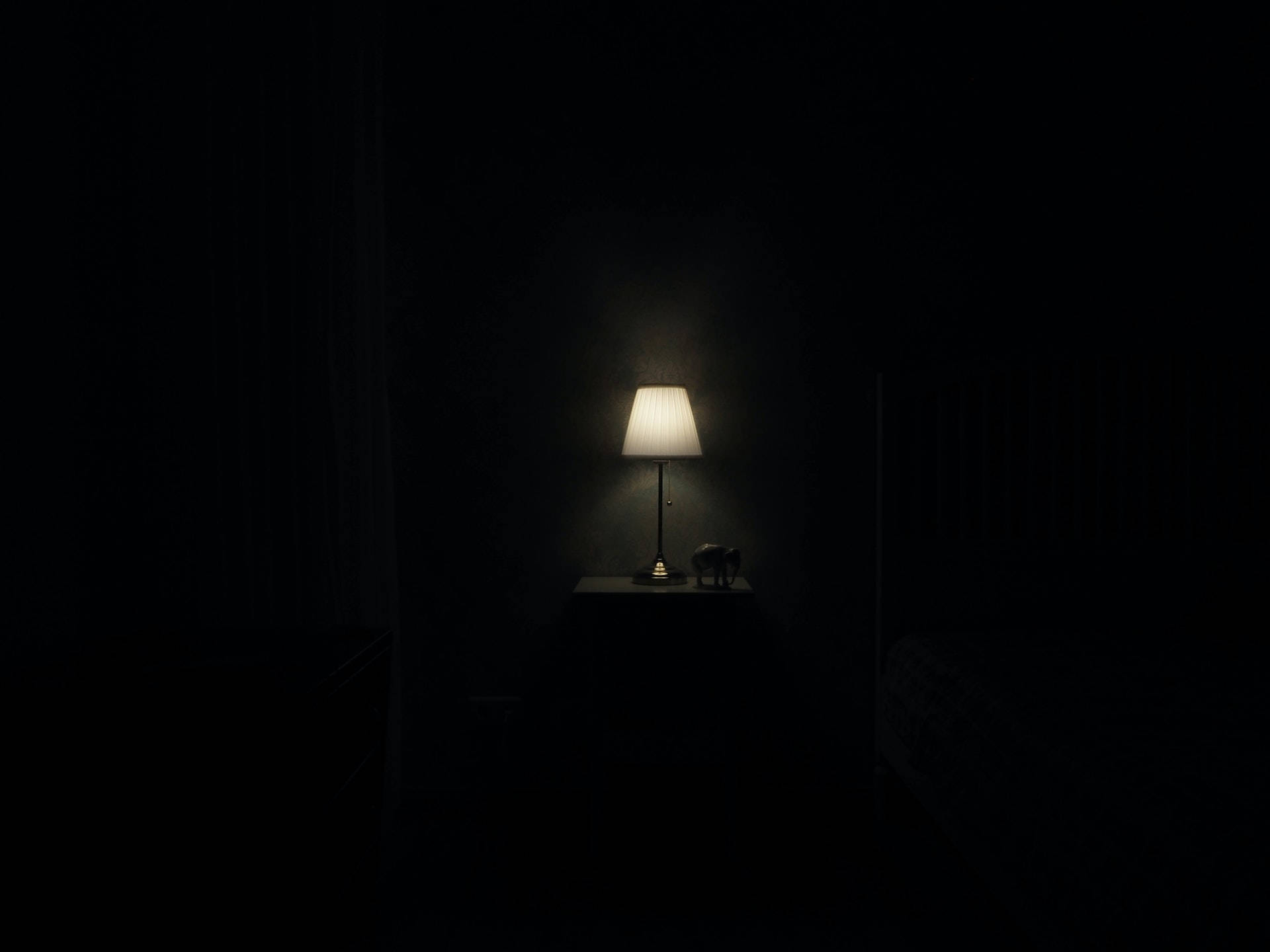 1920x1080 Hd Dark Lamp Background
