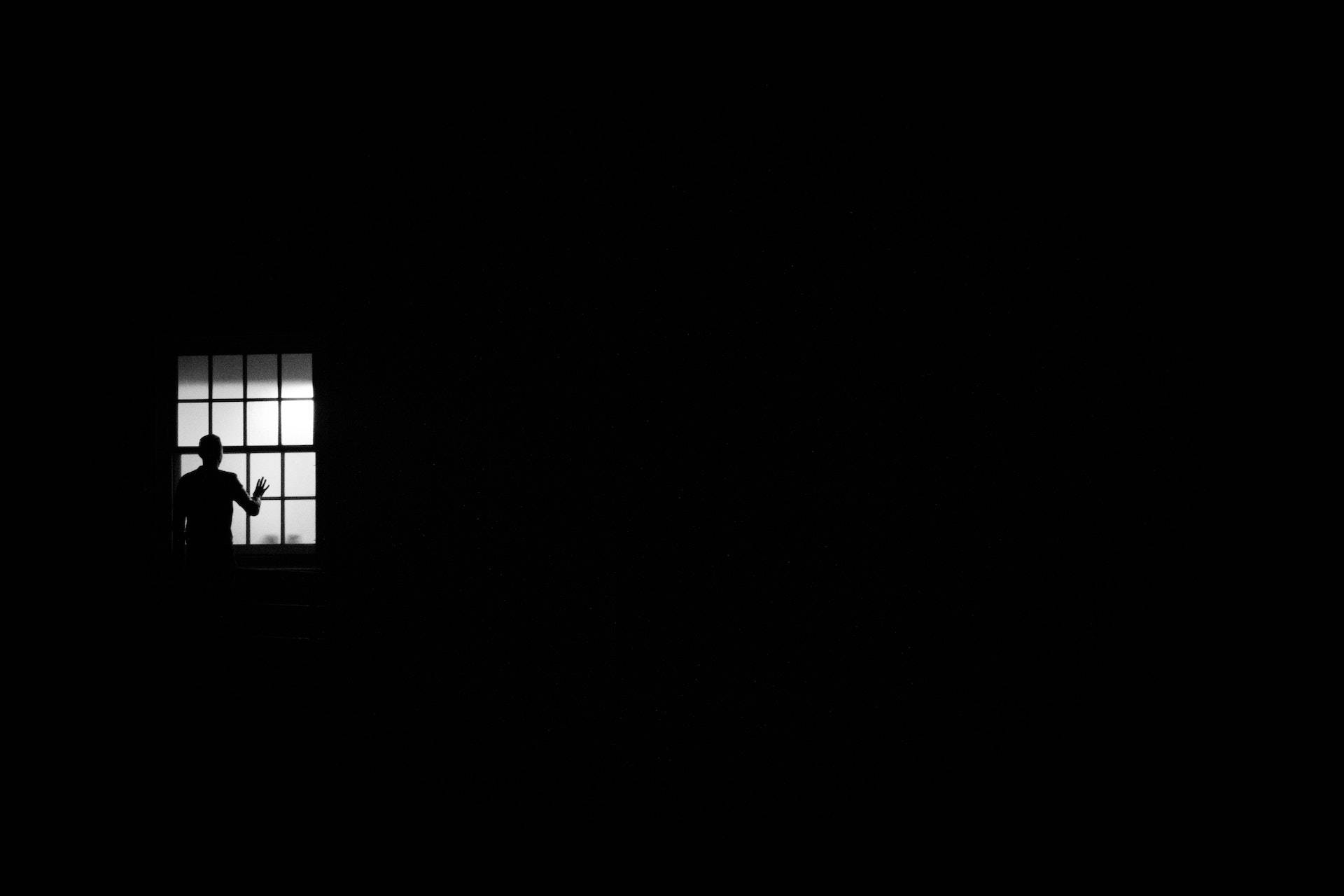 1920x1080 Hd Dark Lonely Window Background
