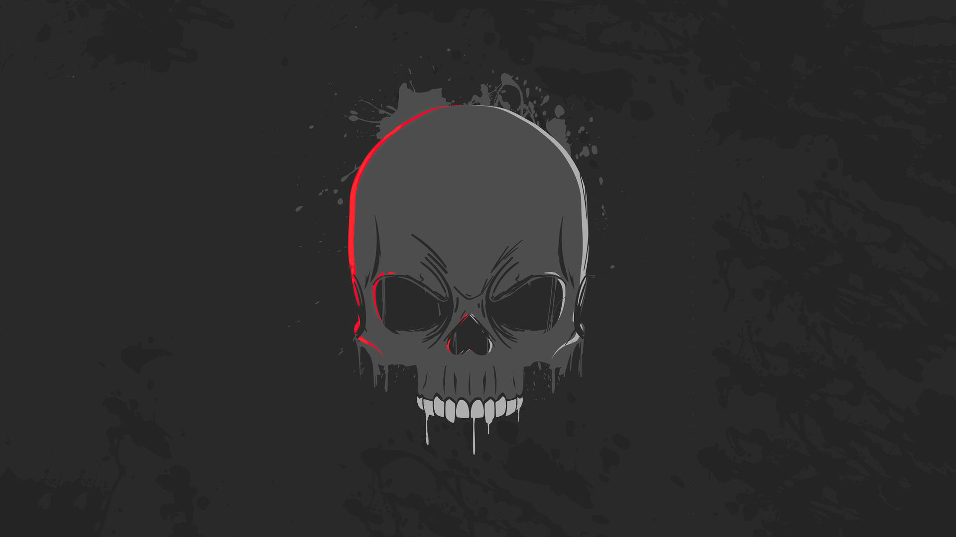 1920x1080 Hd Dark Skull