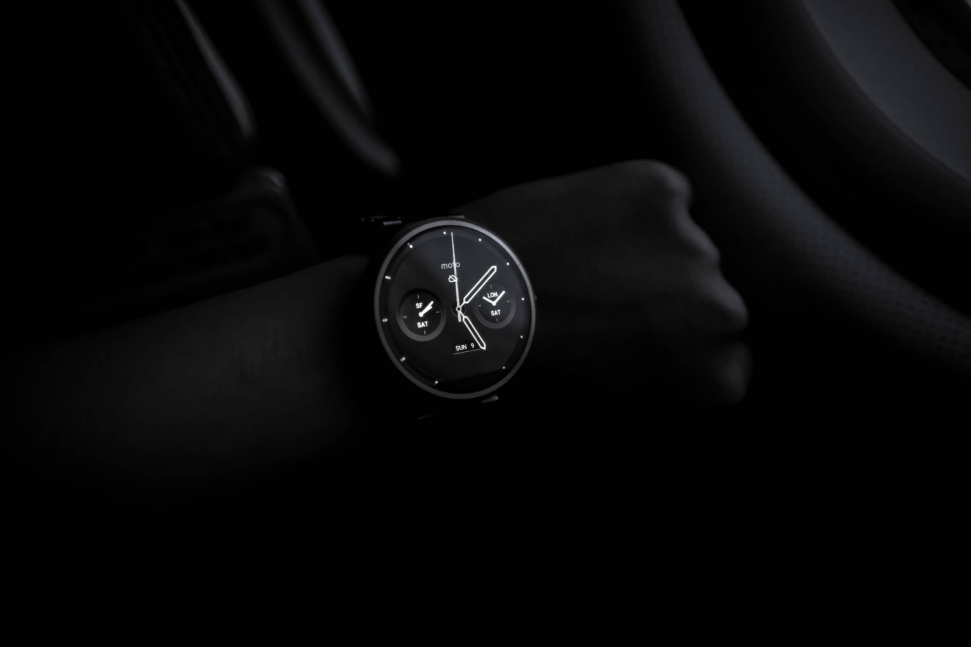 1920x1080 Hd Dark Wrist Watch Background