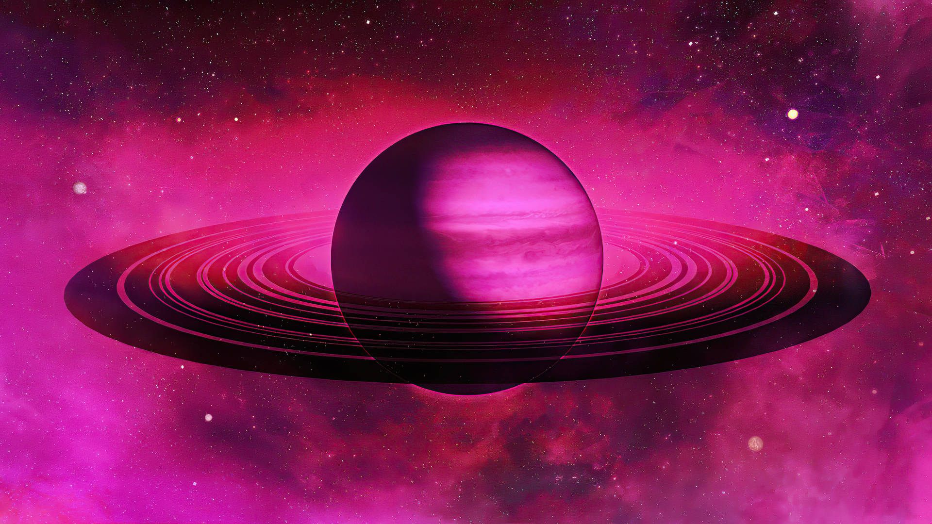 1920x1080 Hd Giant Pink Planet