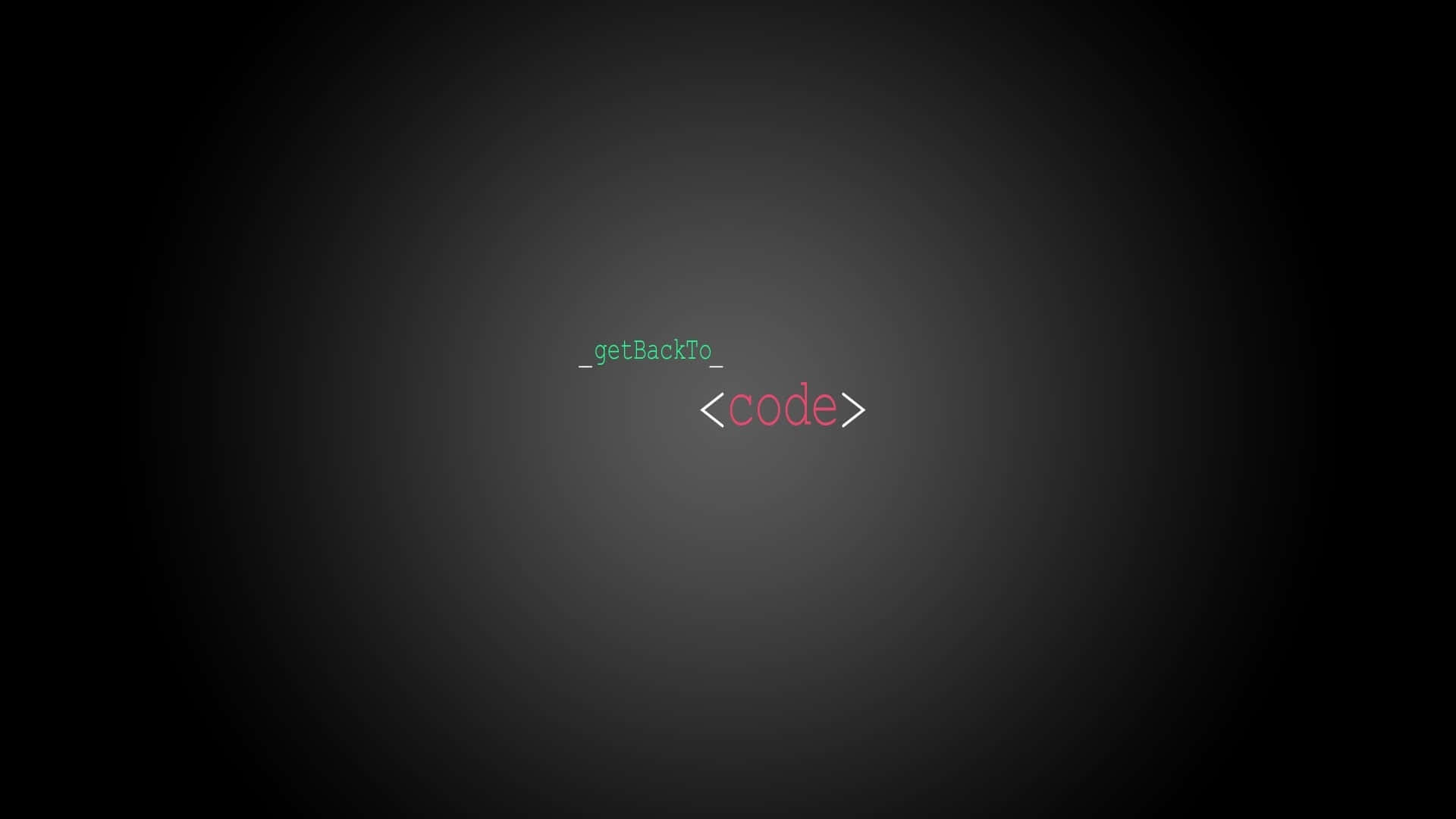 1920x1080 Hd Minimalist Coding Background