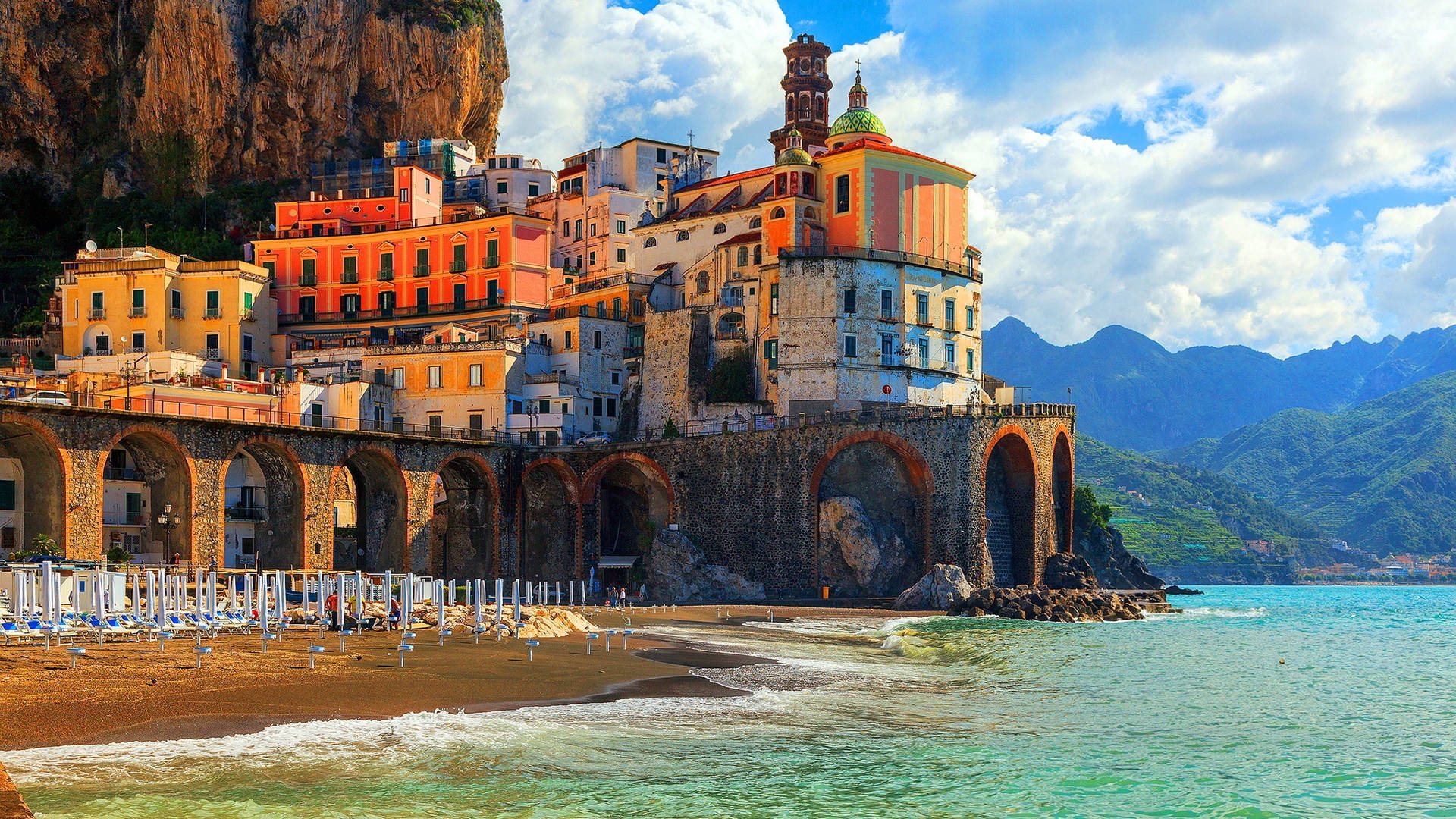 1920x1080 Hd Nature Amalfi Coast Background
