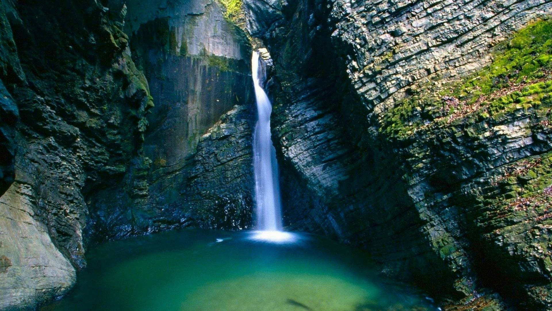 1920x1080 Hd Nature Waterfall Kozjak