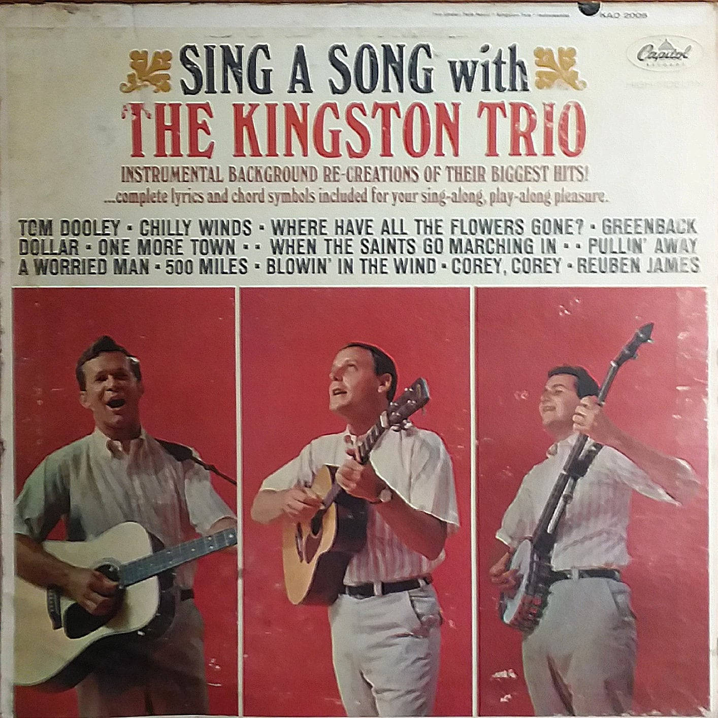 1963 Sing A Song With The Kingston Trio Record