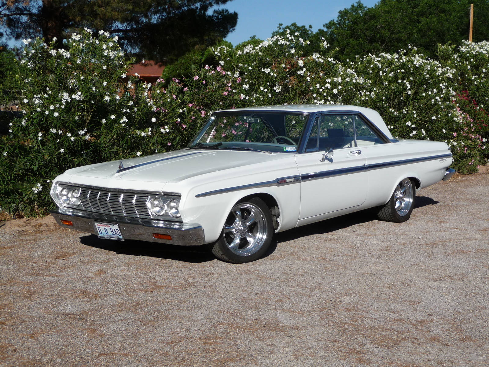 1964 Plymouth Sport Fury Two Door Hardtop Background