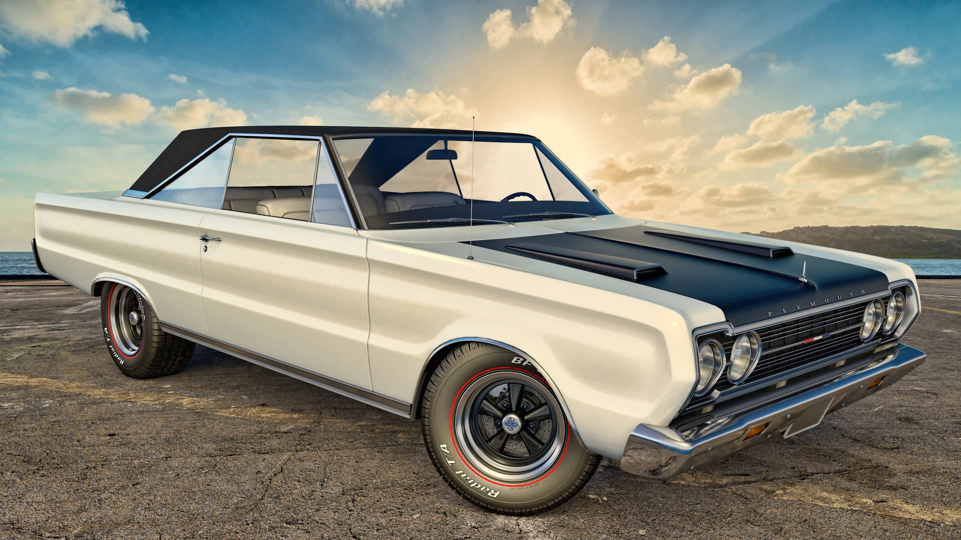 1967 Plymouth Belvedere Gtx Convertible Car