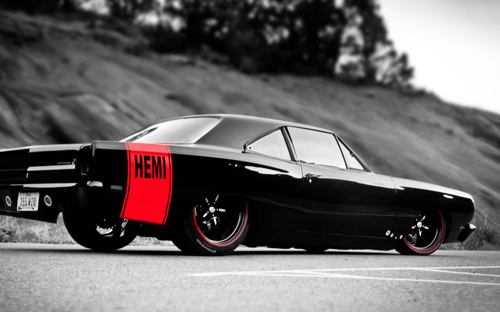 1969 Dodge Charger Hemi Background