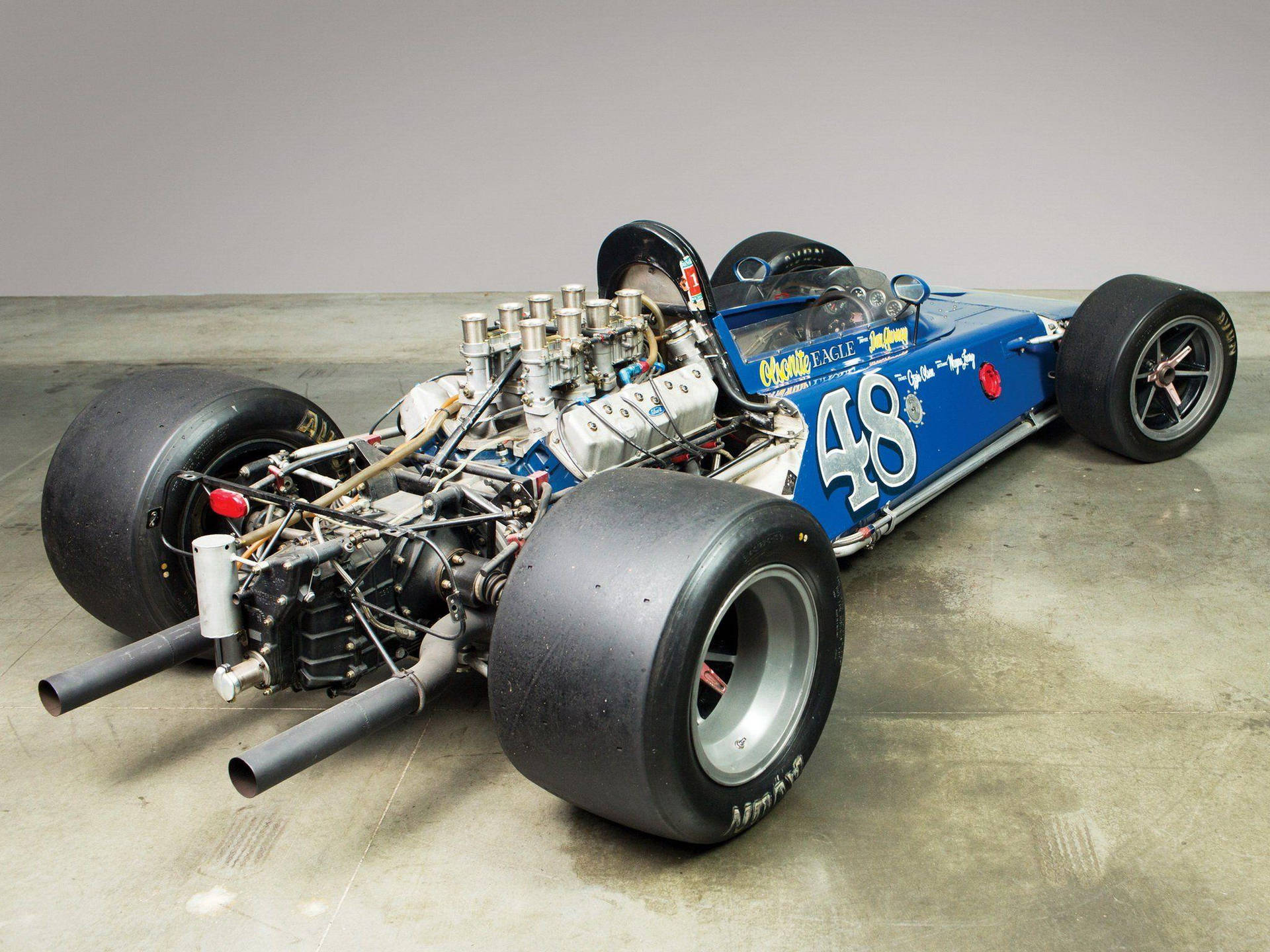 1969 Indianapolis 500 Race Car Background