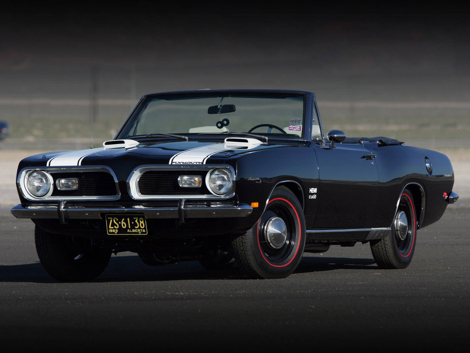 1969 Plymouth Hemi Cuda Convertible Car