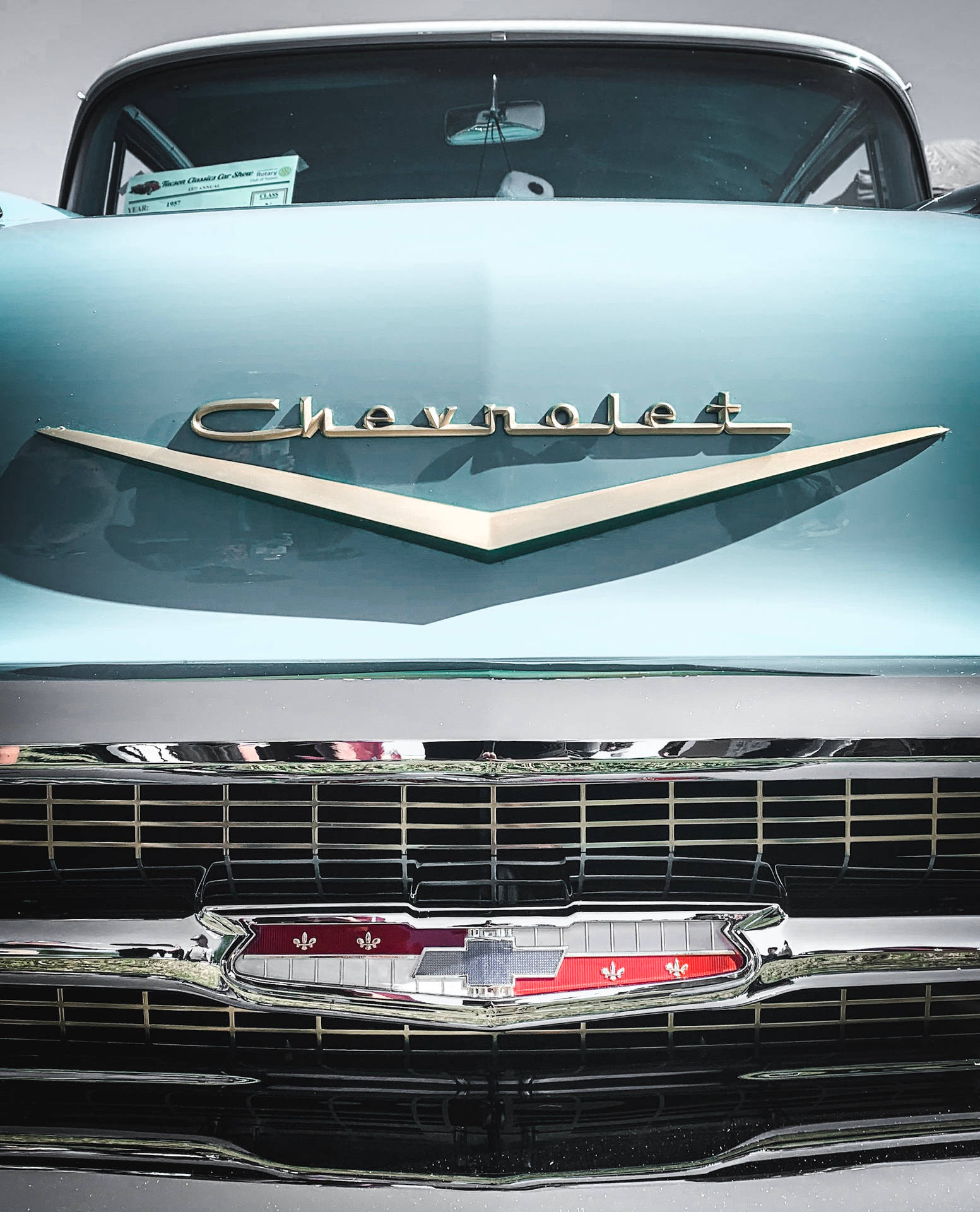 1970s Chevrolet Logo Background