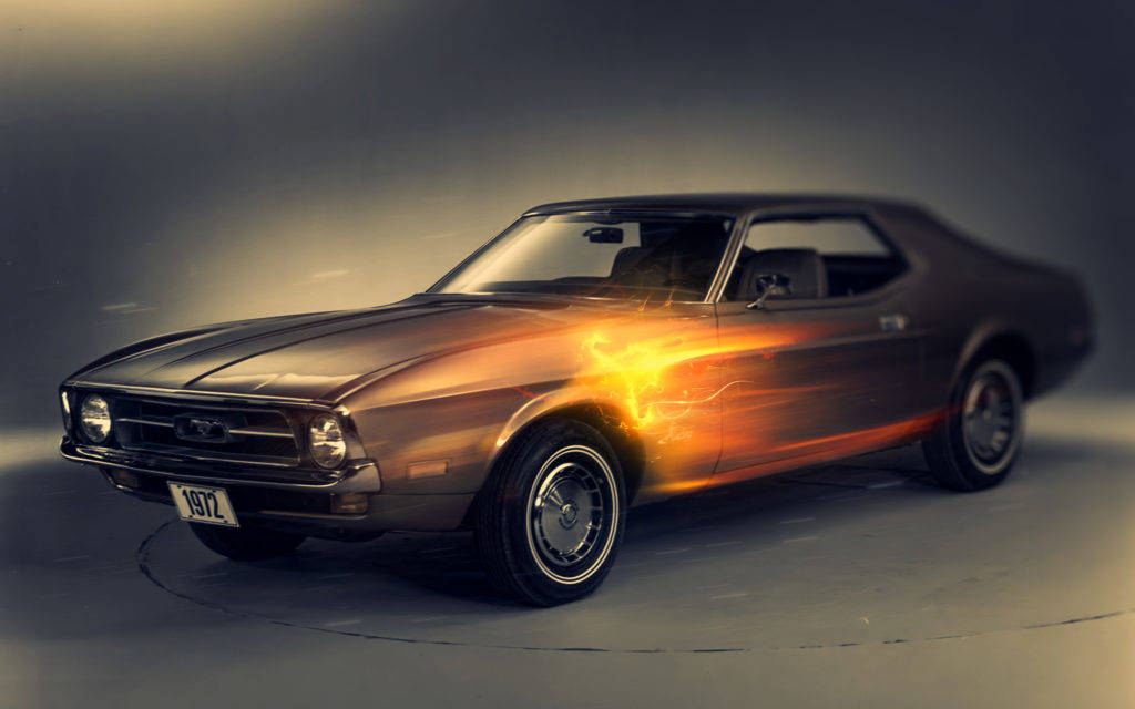 1972 Ford Mustang Hd Mach 1 Background
