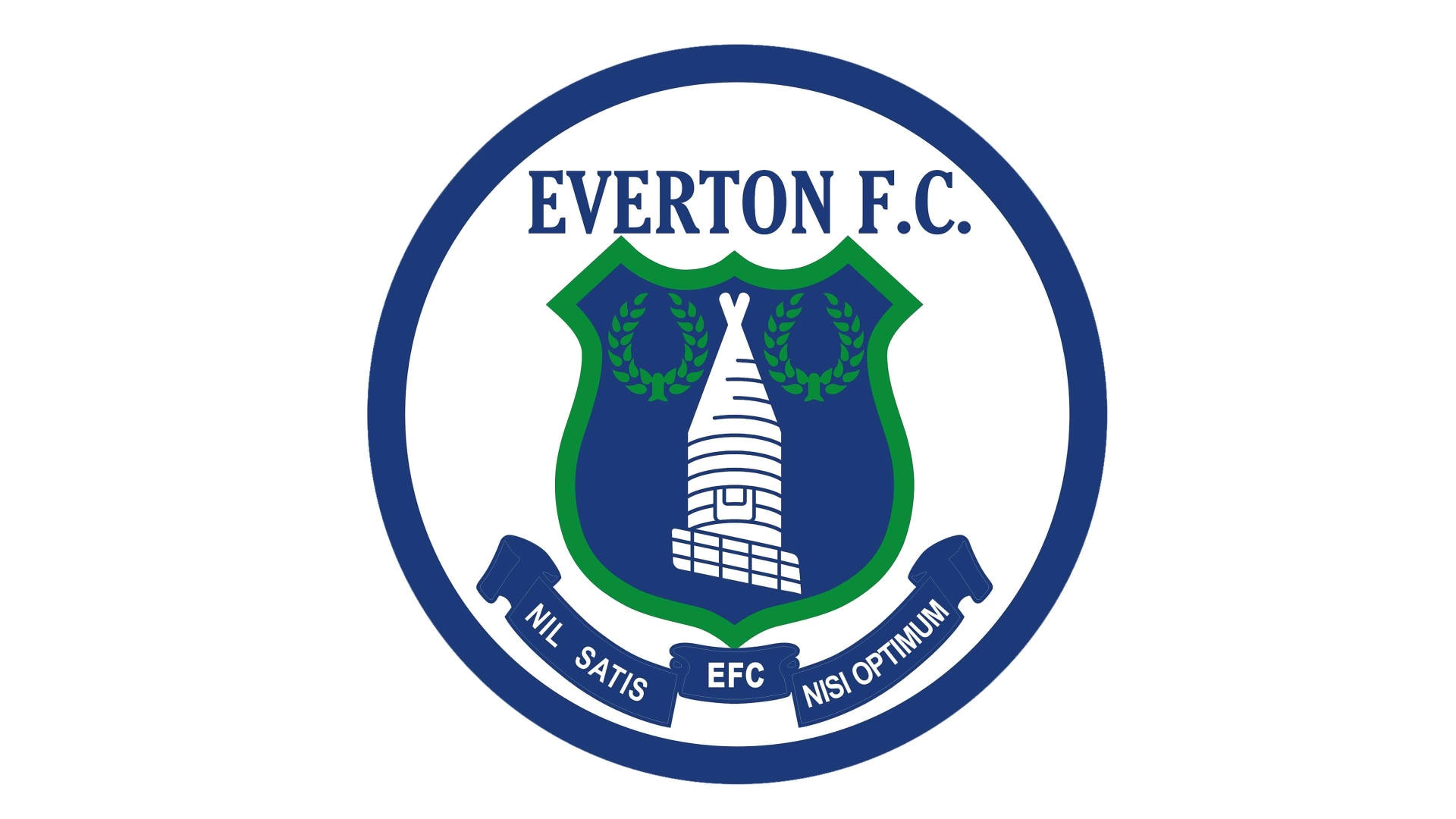 1978 Everton F.c. Emblem Background