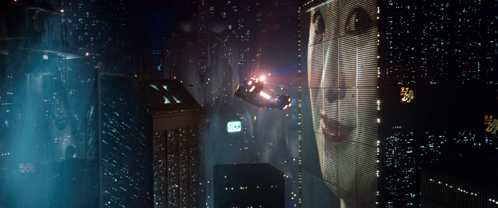 1982 Blade Runner City Background