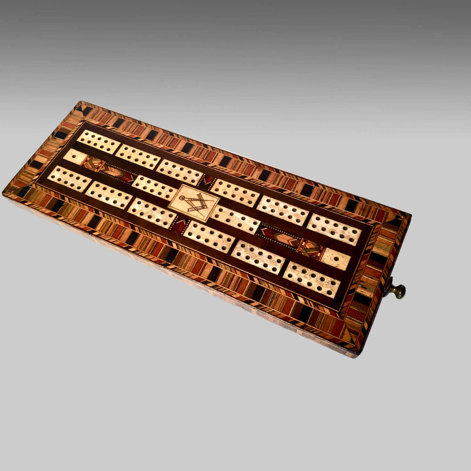 19th Century Cribbage Board