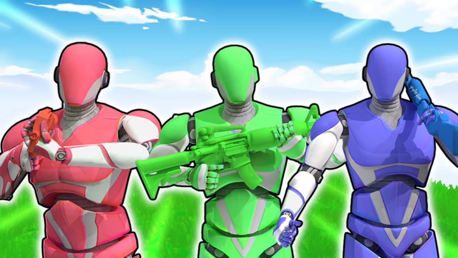 1v1lol Colorful Aesthetic Players Background