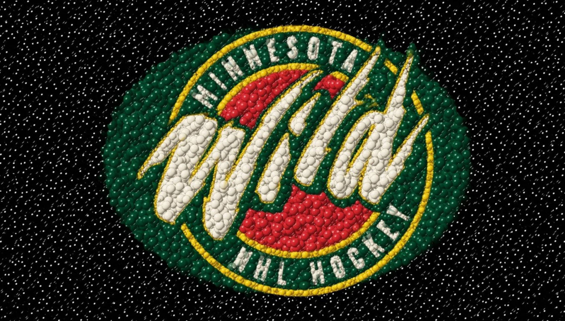 2000 Minnesota Wild Marble Logo Background