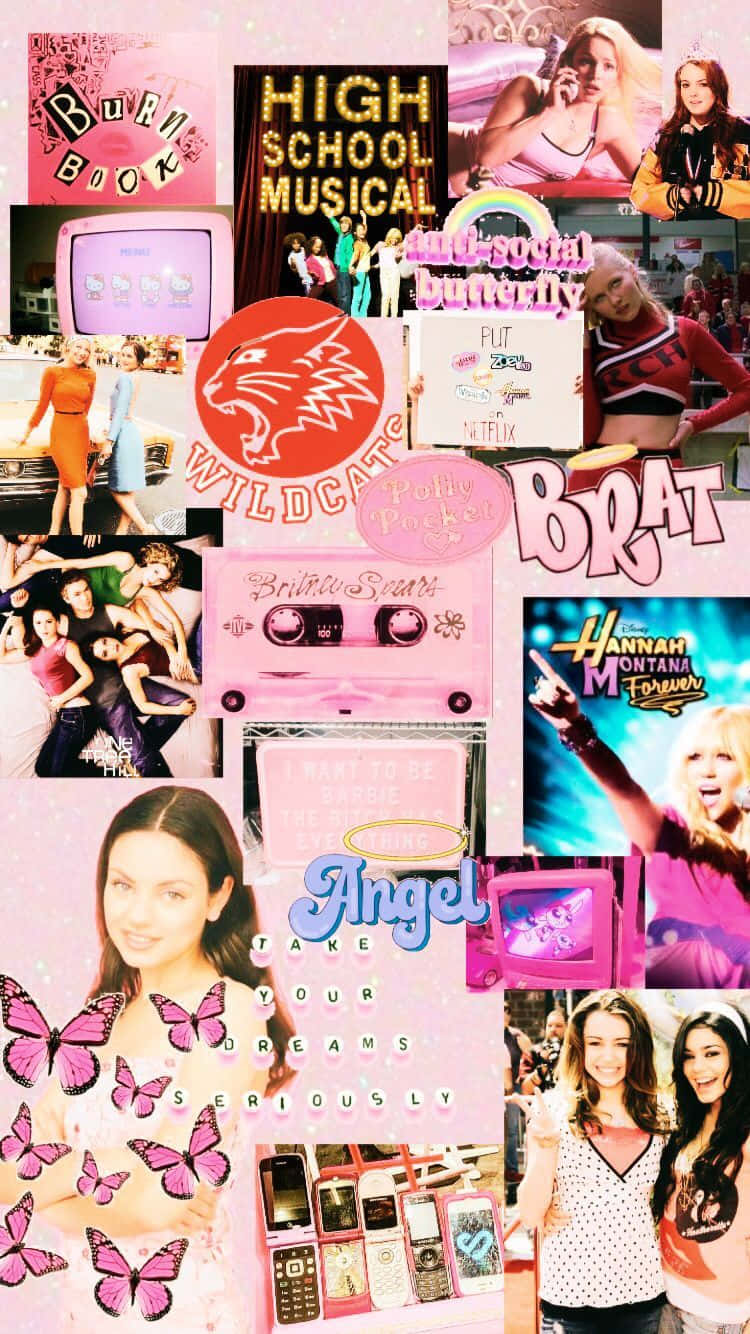 2000s Girl Shows Background