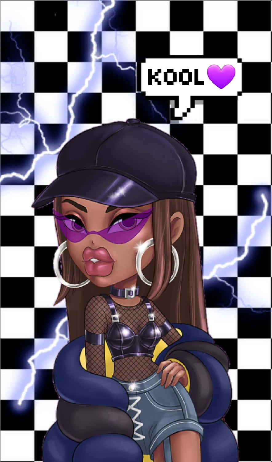 2000s Sasha Diva Bratz Background